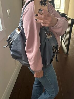 Gucci Vintage Blue Handbag